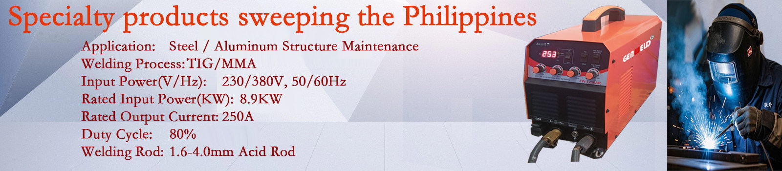 ディーゼル溶接工の発電機