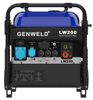 Industrial Rated 250A Engine Driven Arc Welder with 7.5kW Auxiliary Power and 32L Fuel Capacity