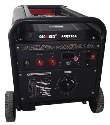 Engine Driven Arc Welder with 60% Load Duration Rate 15HP Engine Power and 120V/220V/240V Output Voltage