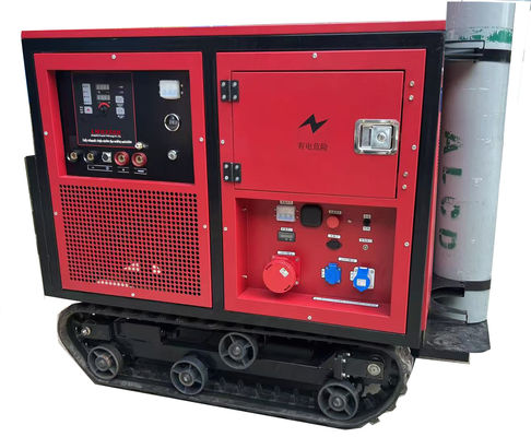 350A Diesel Multi-Process Digital Welding Generator Highly Adaptable to High-Intensity Welding in Outdoor Infrastructure