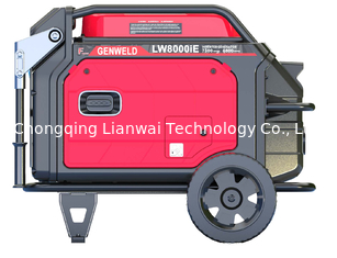 LWG8000iE携帯用7kW無声ガソリン発電機セット