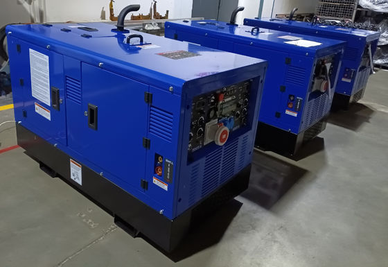 購入 パイプライン建設用 20kW/400V と 7kW/230V の補助電力を備えた500A ディーゼル溶接発電機 online manufacture
