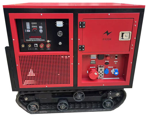 購入 350A Diesel Multi-Process Digital Welding Generator Highly Adaptable to High-Intensity Welding in Outdoor Infrastructure オンライン製造