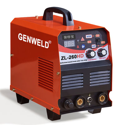 購入 GENWELD ZL-260HD 多機能ポータブルインバーター溶接機,AC5.0kw/240Vまたは120V電源と20L空気タンク online manufacture
