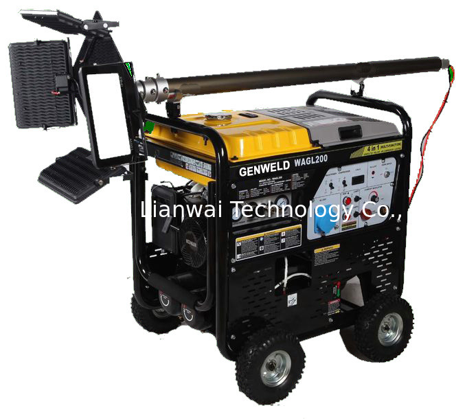 WAGL200 200A Portable Welder Generator With Power Generating / Aircompressing